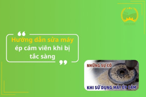 Hướng dẫn sửa máy ép cám viên khi bị tắc sàng