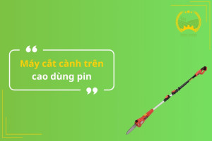 Máy cắt cành trên cao dùng pin