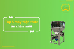 Top 5 máy trộn thức ăn chăn nuôi